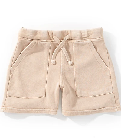 Scene&Heard Little Boys Garment Dyed Terry Pull-On Shorts