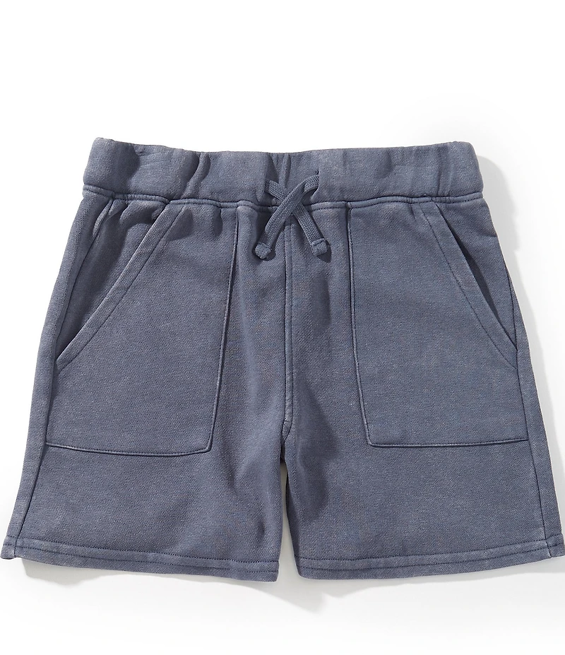 Scene&Heard Little Boys Garment Dyed Terry Pull-On Shorts