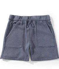 Scene&Heard Little Boys Garment Dyed Terry Pull-On Shorts