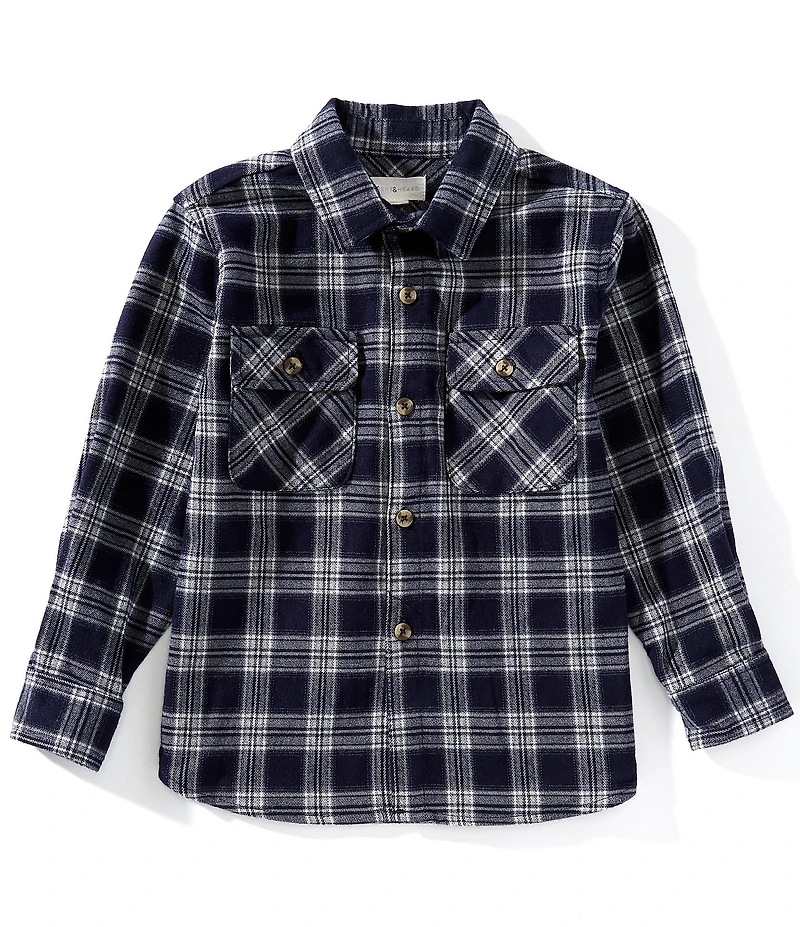 Scene&Heard Little Boys Plaid Sportshirt