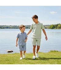Scene&Heard Little Boys Pull-On Stripe Shorts
