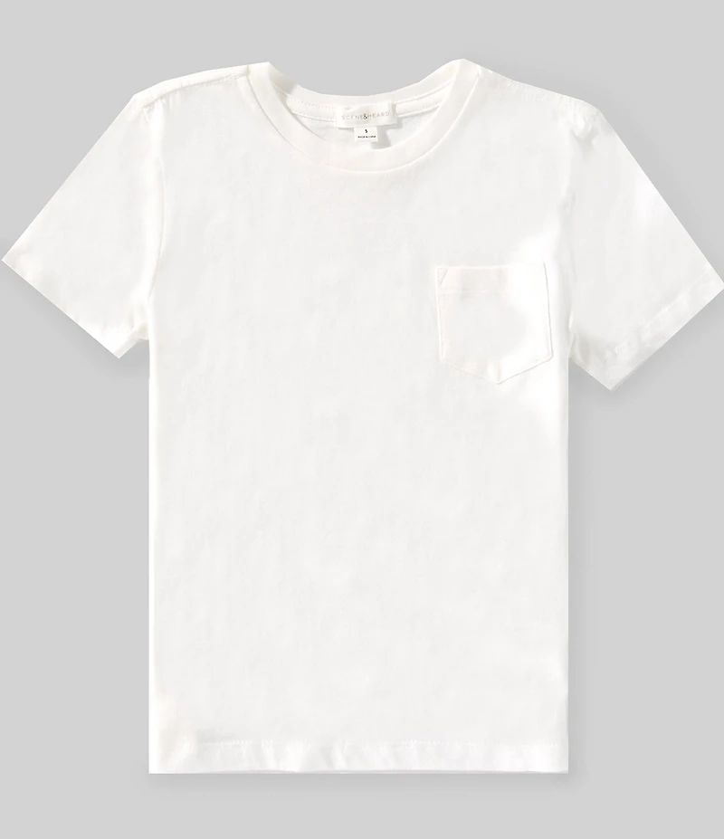 Scene&Heard Little Boys Short Sleeve Pocket T-Shirt