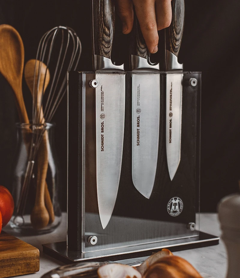 Schmidt Brothers Cutlery Black Midtown Block