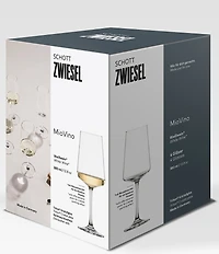 Schott Zwiesel MioVino Collection White Wine Glasses, Set of 4