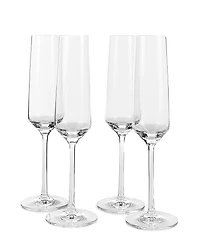 Schott Zwiesel Pure Champagne Flutes, Set of 4