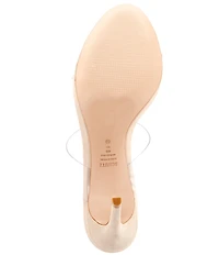 Schutz Ariella Clear Vinyl Dress Slide Sandals