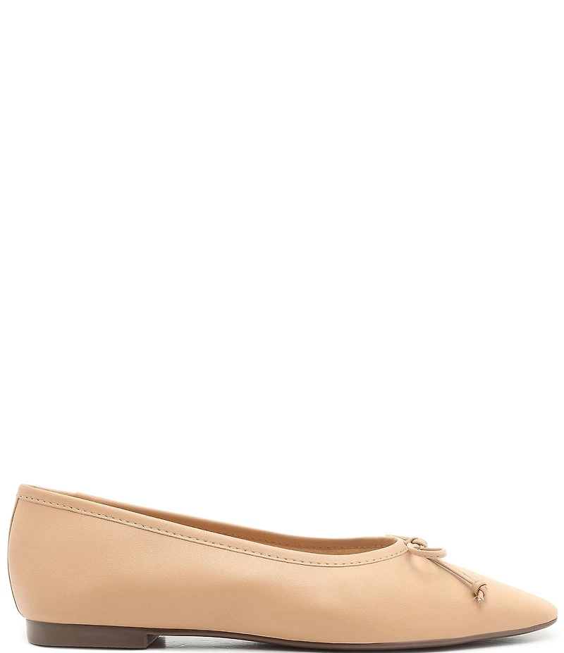 Schutz Arissa Leather Ballerina Flats