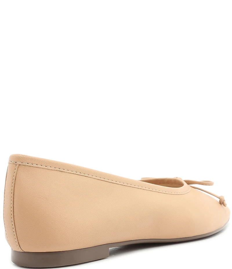 Schutz Arissa Leather Ballerina Flats