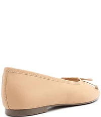 Schutz Arissa Leather Ballerina Flats