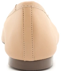 Schutz Arissa Leather Ballerina Flats