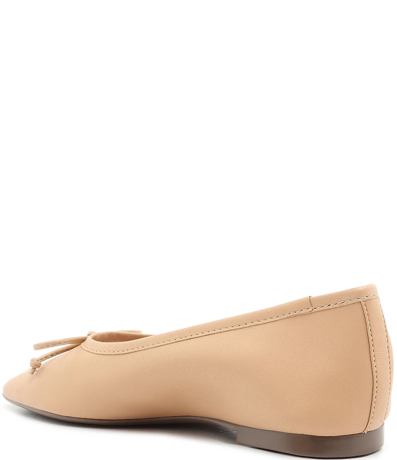 Schutz Arissa Leather Ballerina Flats