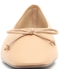Schutz Arissa Leather Ballerina Flats