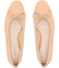 Schutz Arissa Leather Ballerina Flats