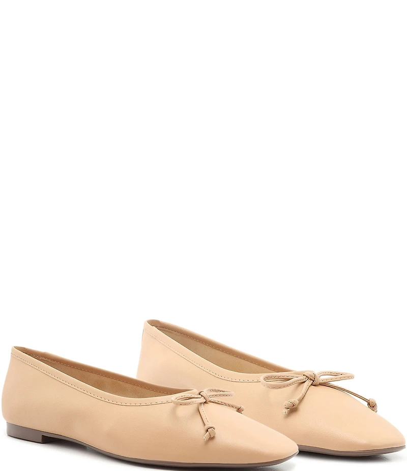 Schutz Arissa Leather Ballerina Flats