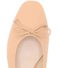Schutz Arissa Leather Ballerina Flats