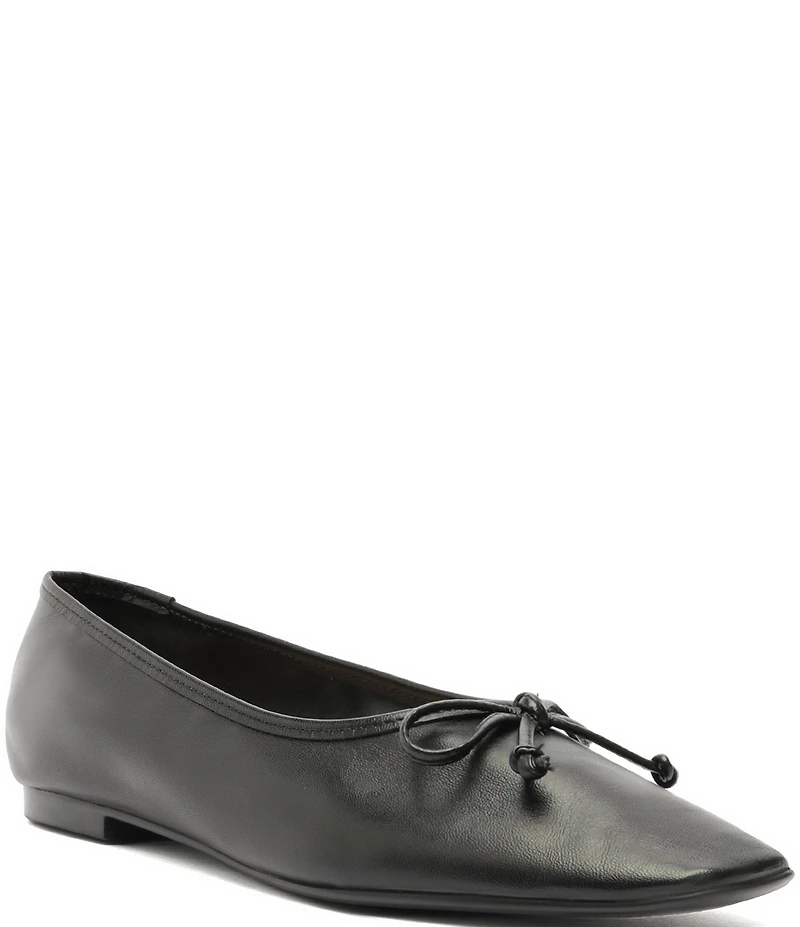 Schutz Arissa Leather Ballerina Flats