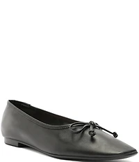 Schutz Arissa Leather Ballerina Flats