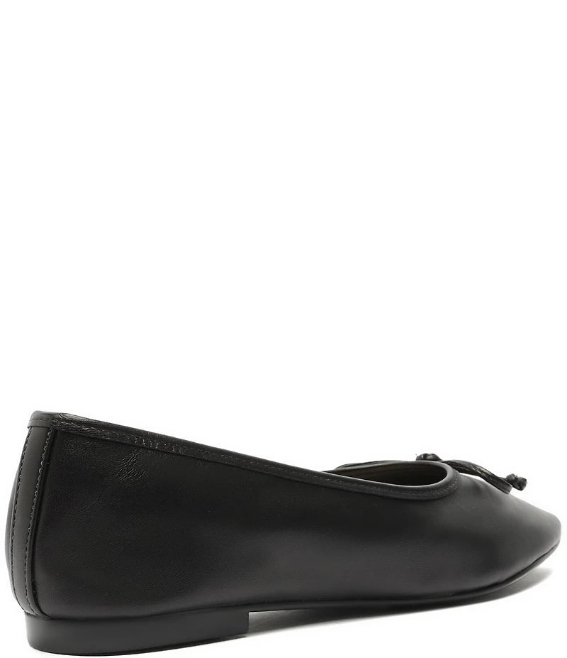 Schutz Arissa Leather Ballerina Flats