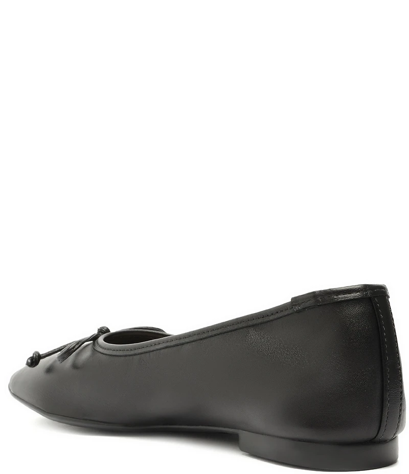 Schutz Arissa Leather Ballerina Flats