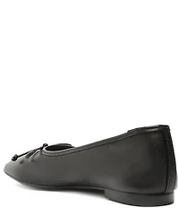 Schutz Arissa Leather Ballerina Flats
