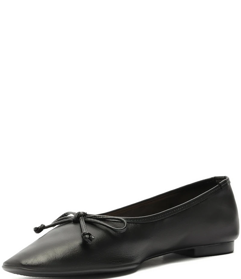 Schutz Arissa Leather Ballerina Flats