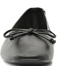 Schutz Arissa Leather Ballerina Flats