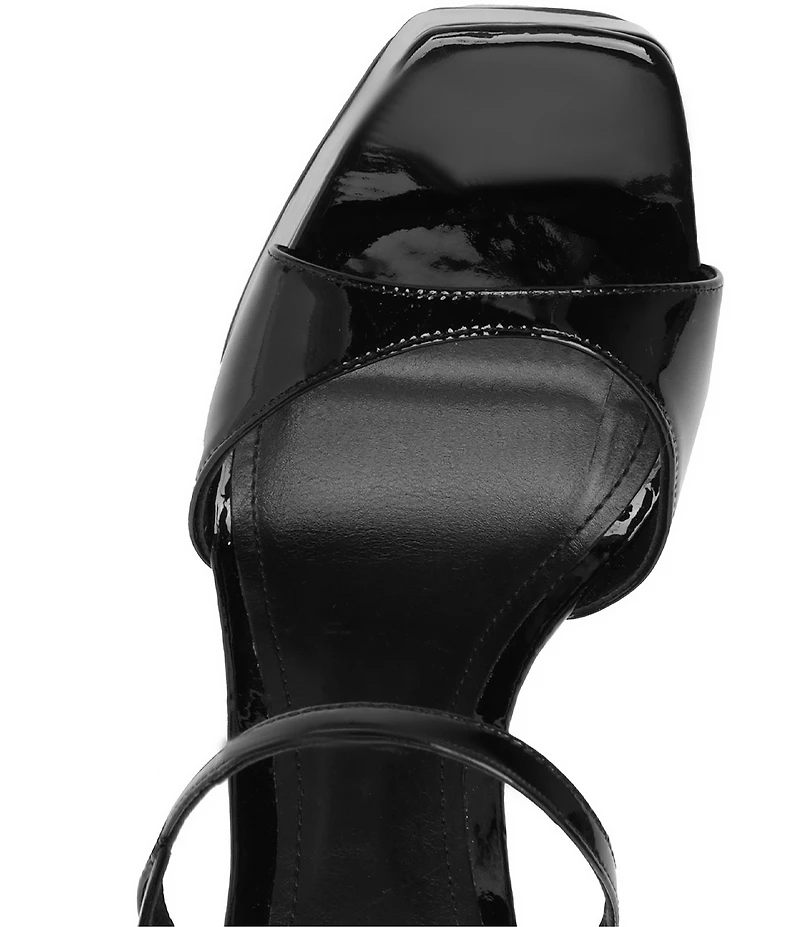 Schutz Arlene Patent Leather Platform Sandals