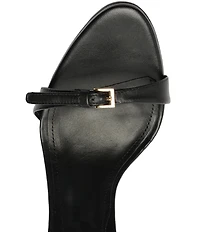 Schutz Aurora Leather Slingback High Heel Dress Sandals
