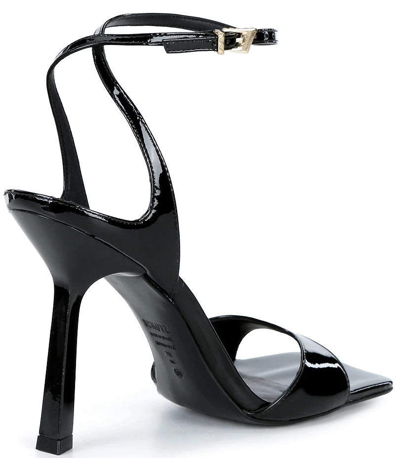 Schutz Ciara Patent Leather Square Toed Pumps