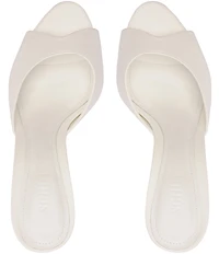 Schutz Cloe Leather Dress Slide Sandals