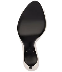 Schutz Cloe Leather Dress Slide Sandals