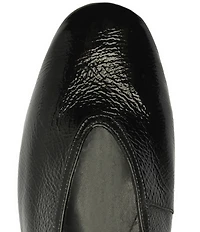 Schutz Courtney Buckle Patent Leather Mary Jane Ballet Flats