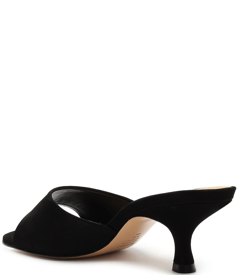 Schutz Dethalia Suede Slide Sandals