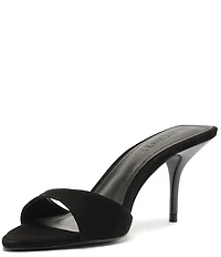 Schutz Elodie Suede Pointed Toe Dress Sandals