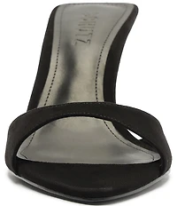 Schutz Elodie Suede Pointed Toe Dress Sandals