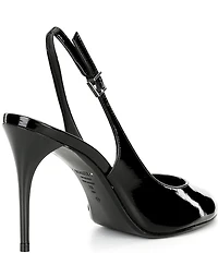 Schutz Geraldine Patent Leather Slingback Pumps