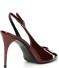 Schutz Geraldine Patent Leather Slingback Pumps