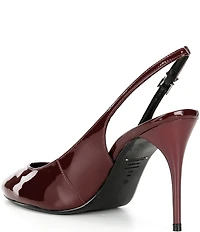 Schutz Geraldine Patent Leather Slingback Pumps