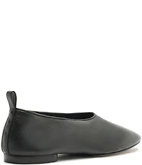 Schutz Hadley High Vamp Leather Ballet Flats