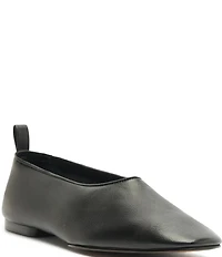Schutz Hadley High Vamp Leather Ballet Flats