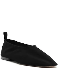 Schutz Hadley High Vamp Suede Ballet Flats