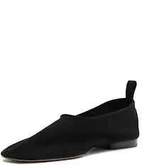 Schutz Hadley High Vamp Suede Ballet Flats