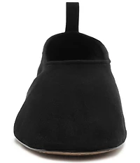Schutz Hadley High Vamp Suede Ballet Flats