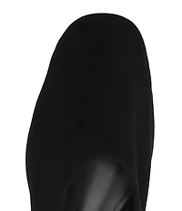 Schutz Hadley High Vamp Suede Ballet Flats