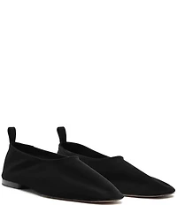 Schutz Hadley High Vamp Suede Ballet Flats