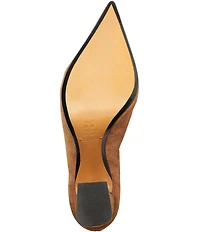 Schutz Harriet Suede Slouch Shaft Mid Calf Boots