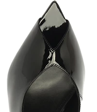 Schutz Ingrid Patent Leather Peep Toe Pumps