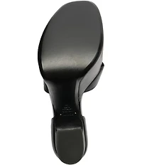 Schutz Jolene Leather High Heel Ankle Strap Dress Sandals