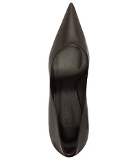 Schutz Lexi Leather Pointed Toe Pumps