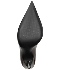 Schutz Lexi Leather Pointed Toe Pumps